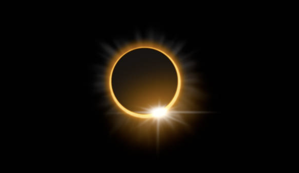 A black sky and eclipsed full moon. The Magick of Eclipses and Healing Shadows: Discover the magick of eclipses and the amazing personal transformation that can happen through healing shadows.